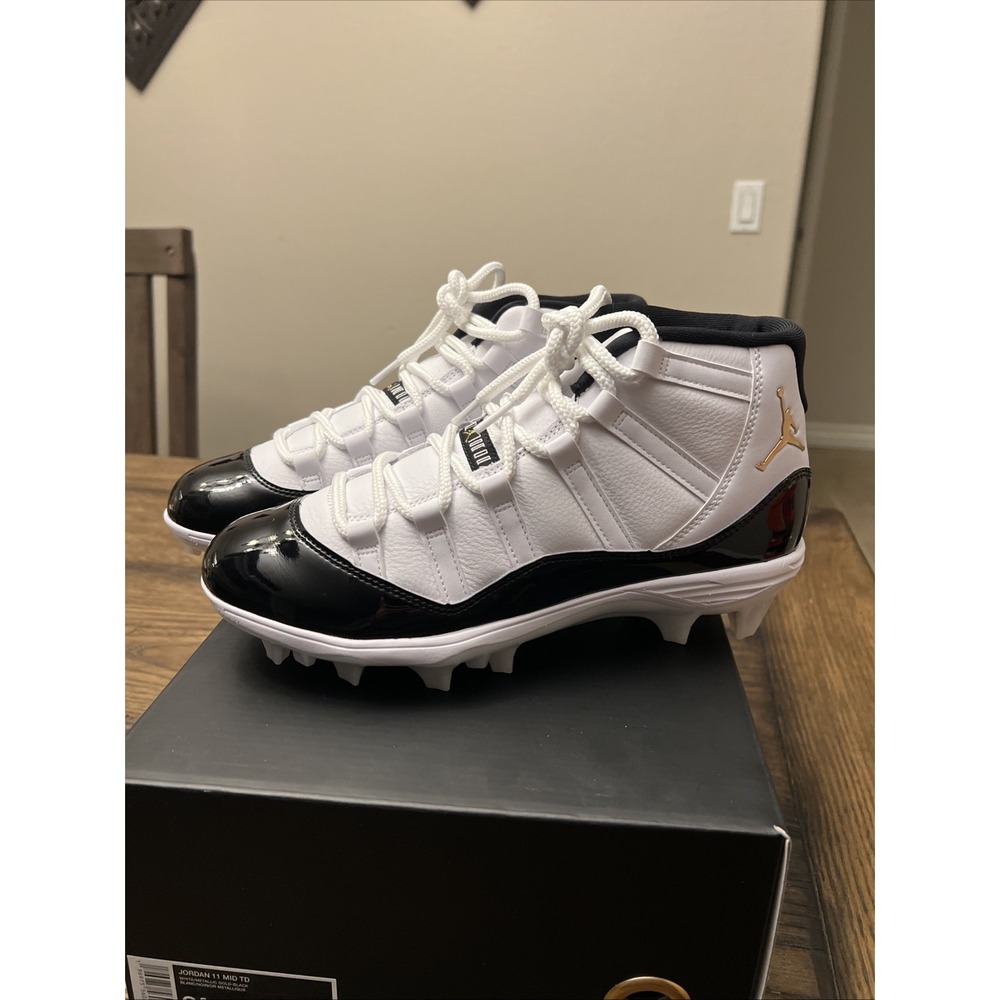 Size 16 - Air Jordan 11 TD Cleat Mid Gratitude